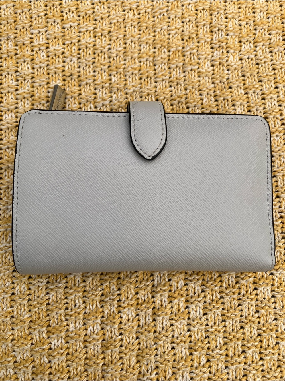 NWOT Kate Spade Madison Satchel Light Platinum Gray & Cream Colorblock + Wallet - Picture 13 of 15